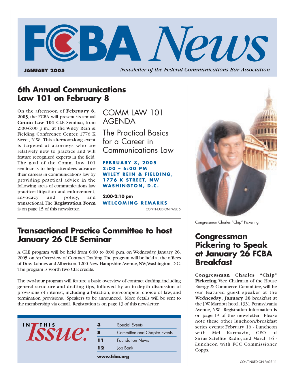 Fcba News JAN 05