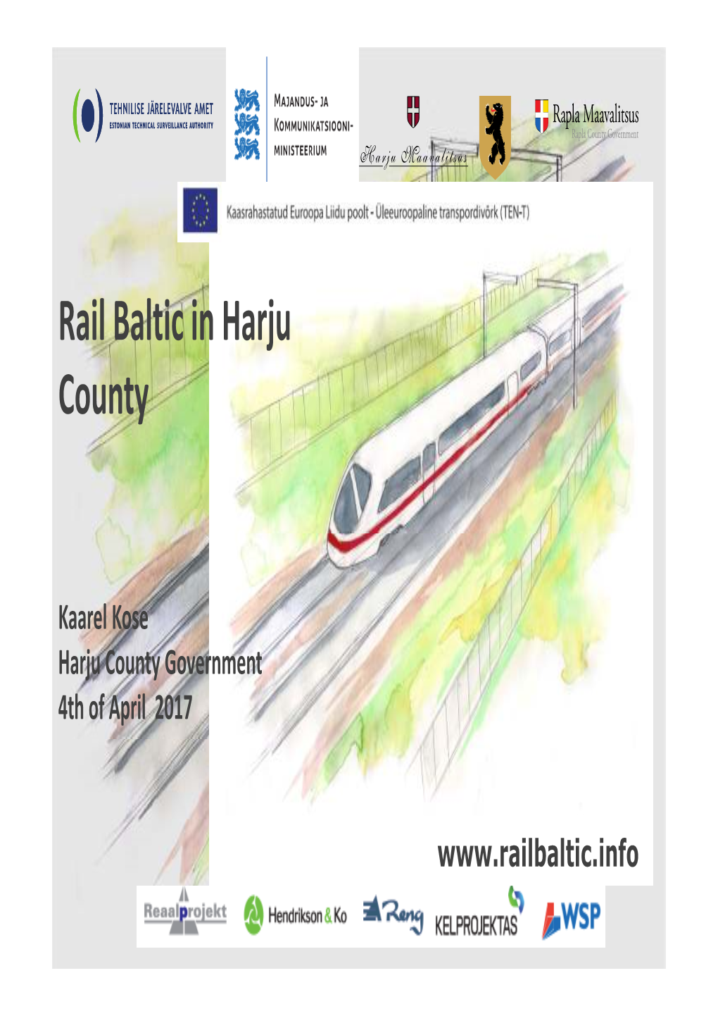 Rail Baltic in Harju County