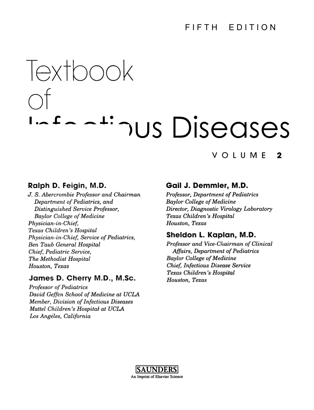 Infectious Diseases Pediatric