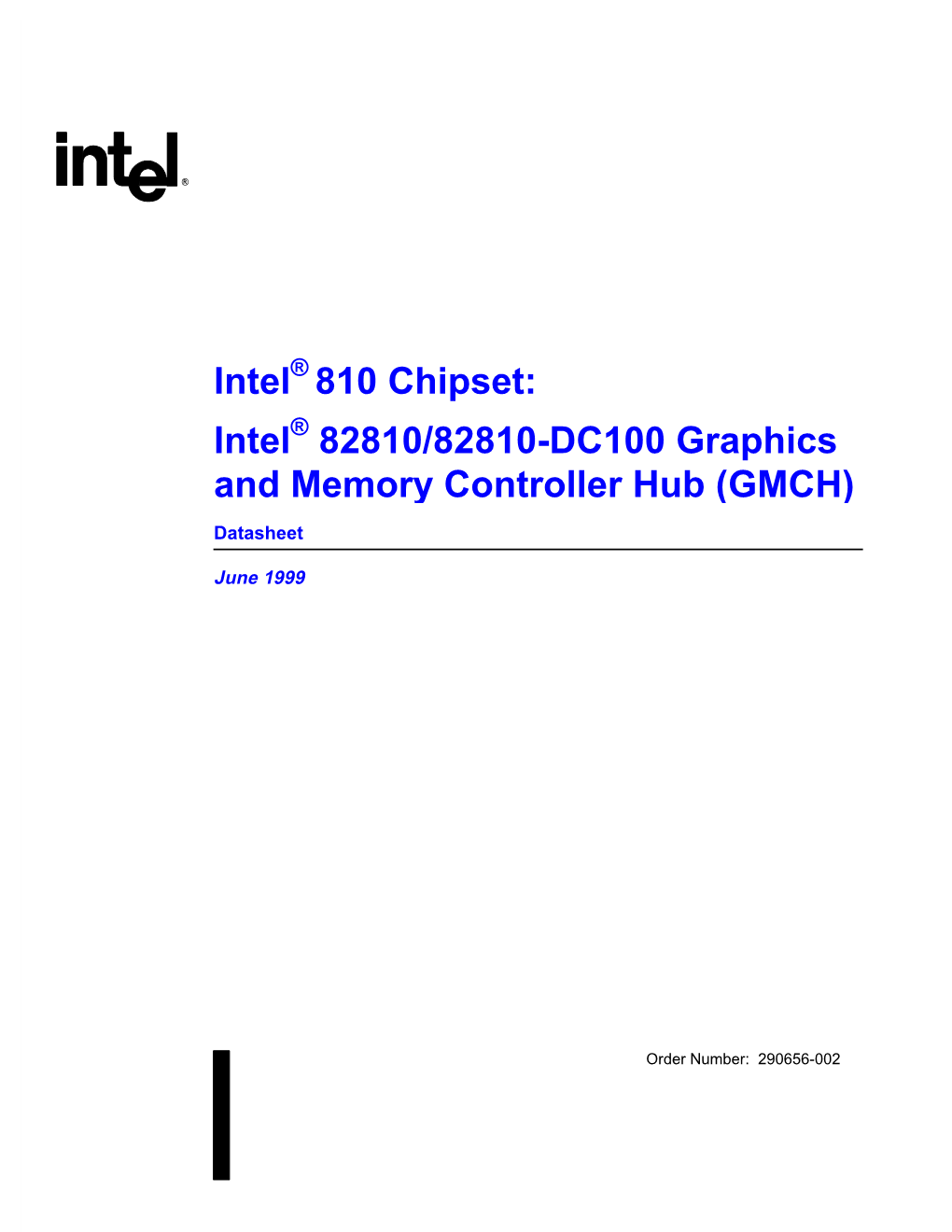 Intel 810 Chipset