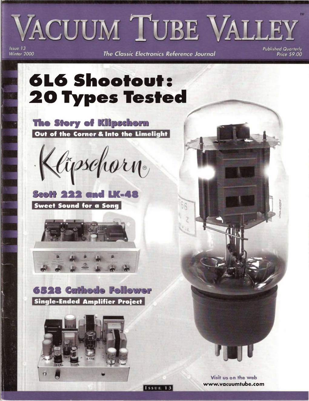 6L6 Shootout: 20 Types Tested /' Ft