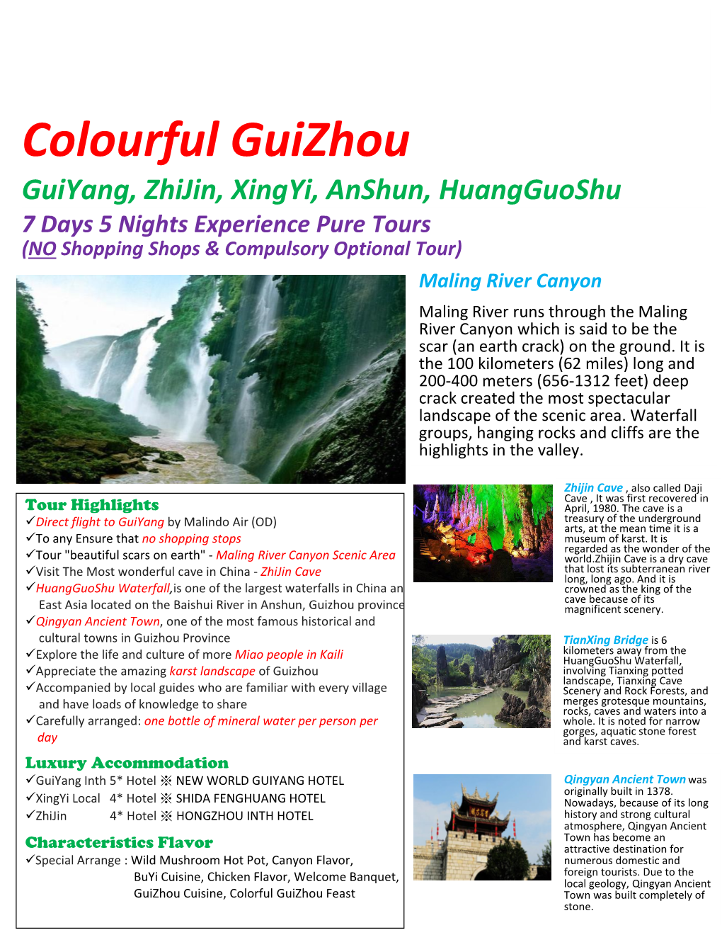 Colourful Guizhou