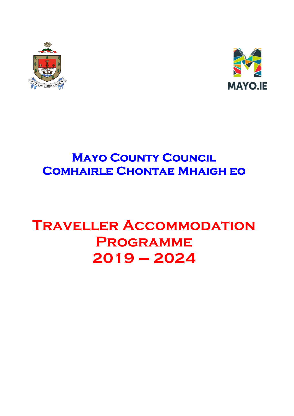 Traveller Accommodation Programme 2019 – 2024