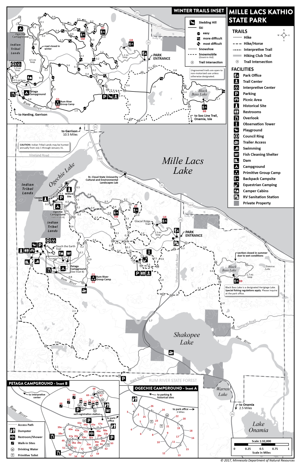 Mille Lacs Kathio State Park