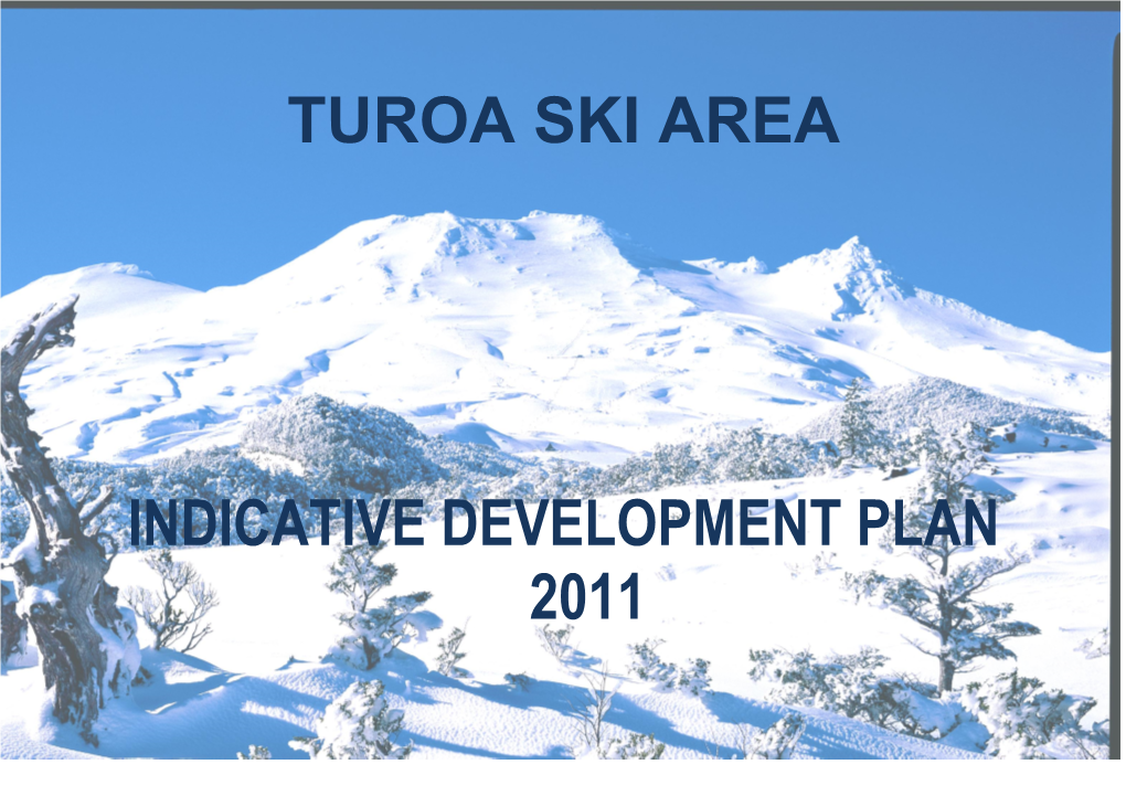 Turoa Ski Area Indicative Development Plan 2011