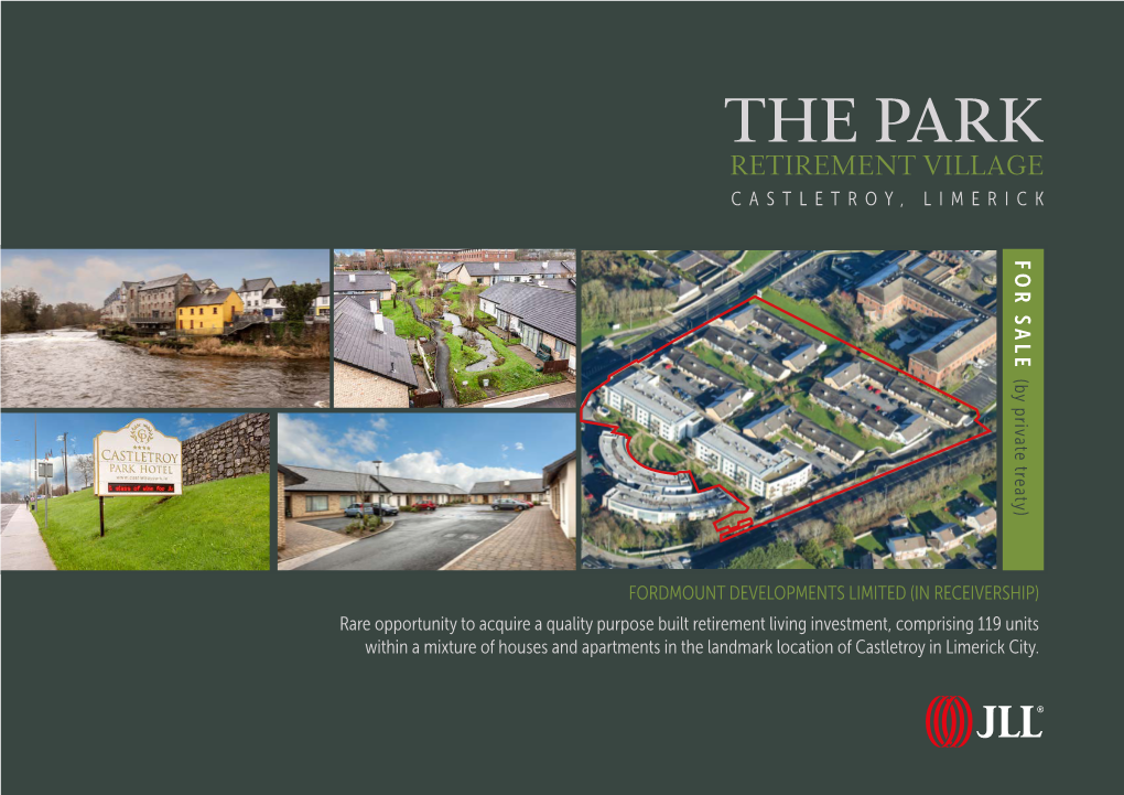 THE PARK RETIREMENT VILLAGE CASTLETROY, LIMERICK for SALE (By Private Treaty)