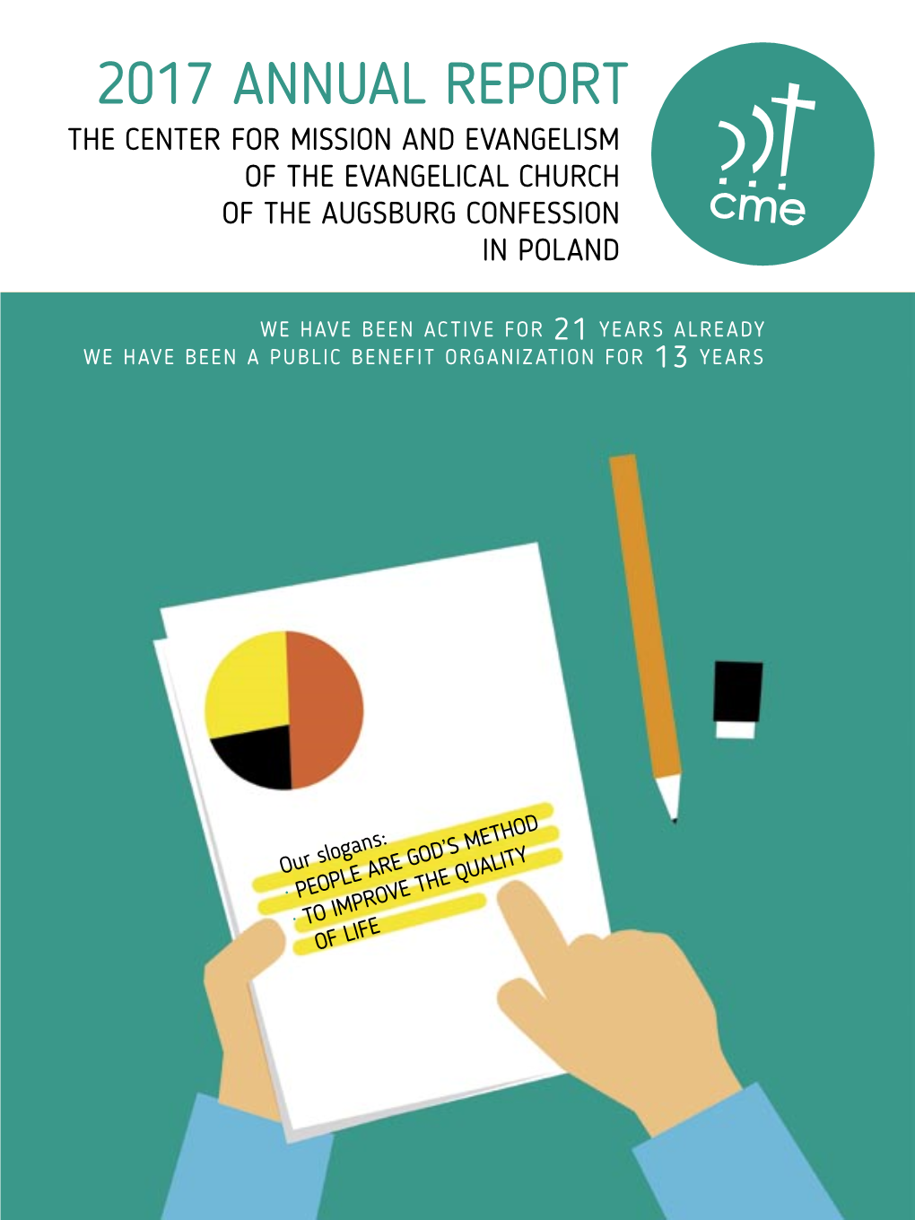 2017 Annual Report the Center for Mission and Evangelism of the Evangelical Church of the Augsburg Confession in Poland