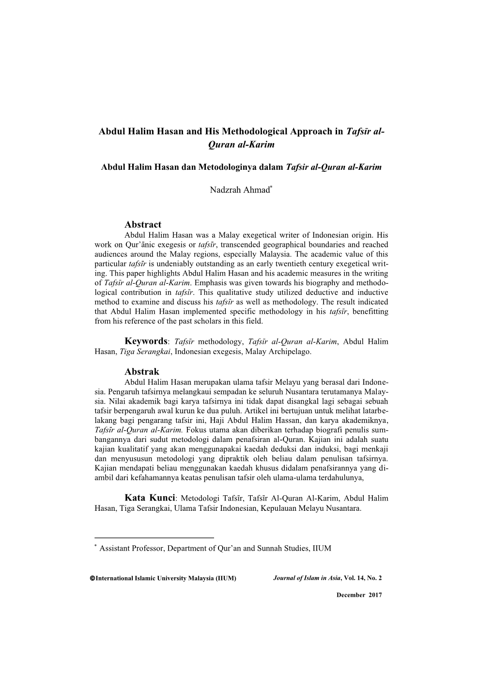 Can “Analogical Inductive Reasoning (Al-Qiyās Al-Tamthīlī)”