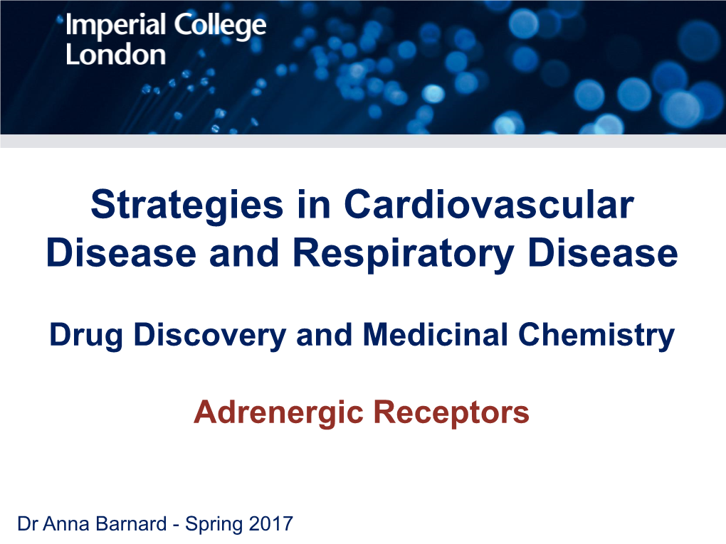 Drug Discovery and Medicinal Chemistry