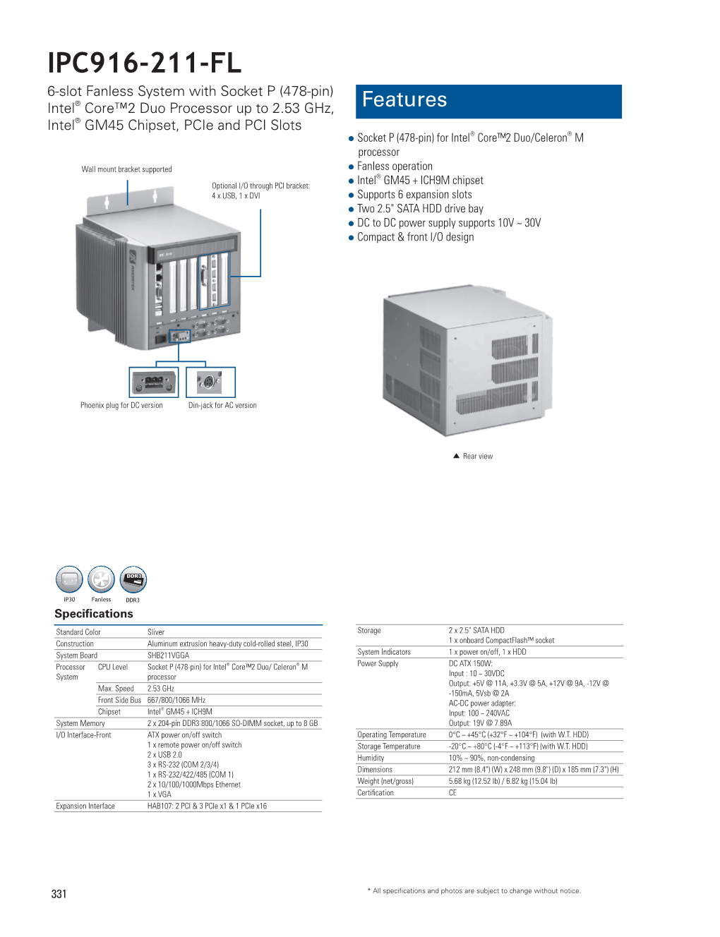 Ipc916-211-Fl