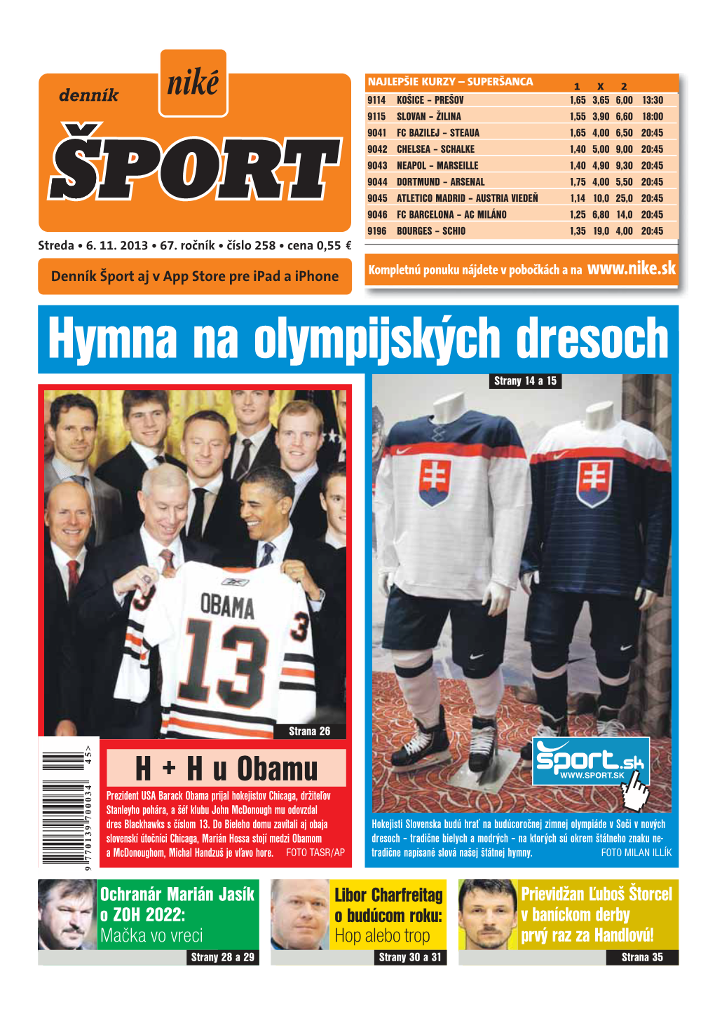 Hymna Na Olympijských Dresoch Strany 14 a 15