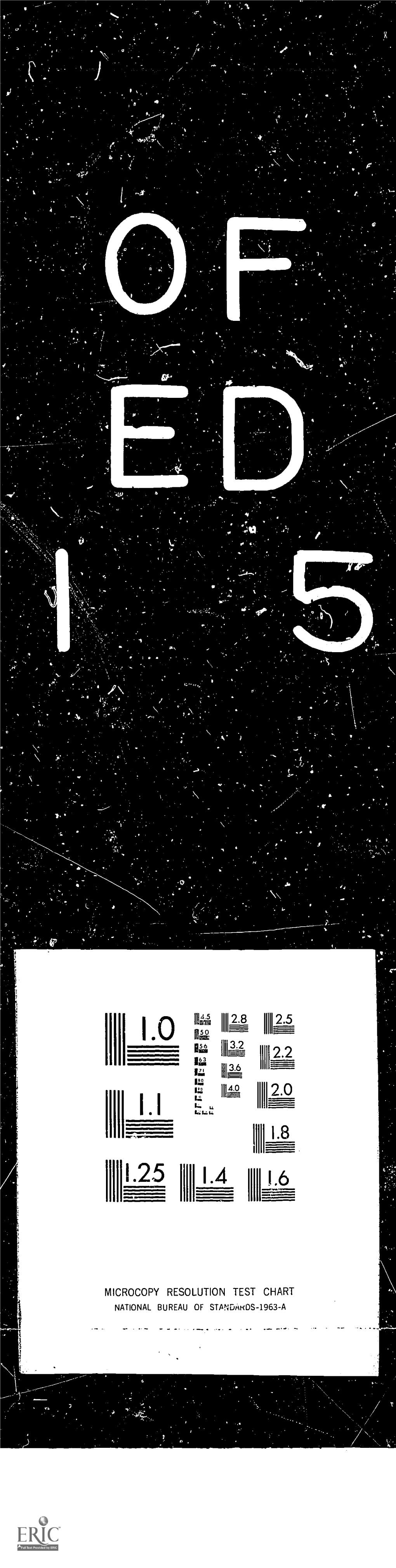 MICROCOPY RESOLUTION TEST CHART NATIONAL BUREAU of Standruids-1963-A DOCUMENT RESUME