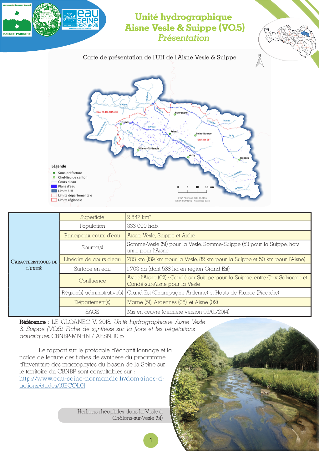 Unité Hydrographique Aisne Vesle & Suippe