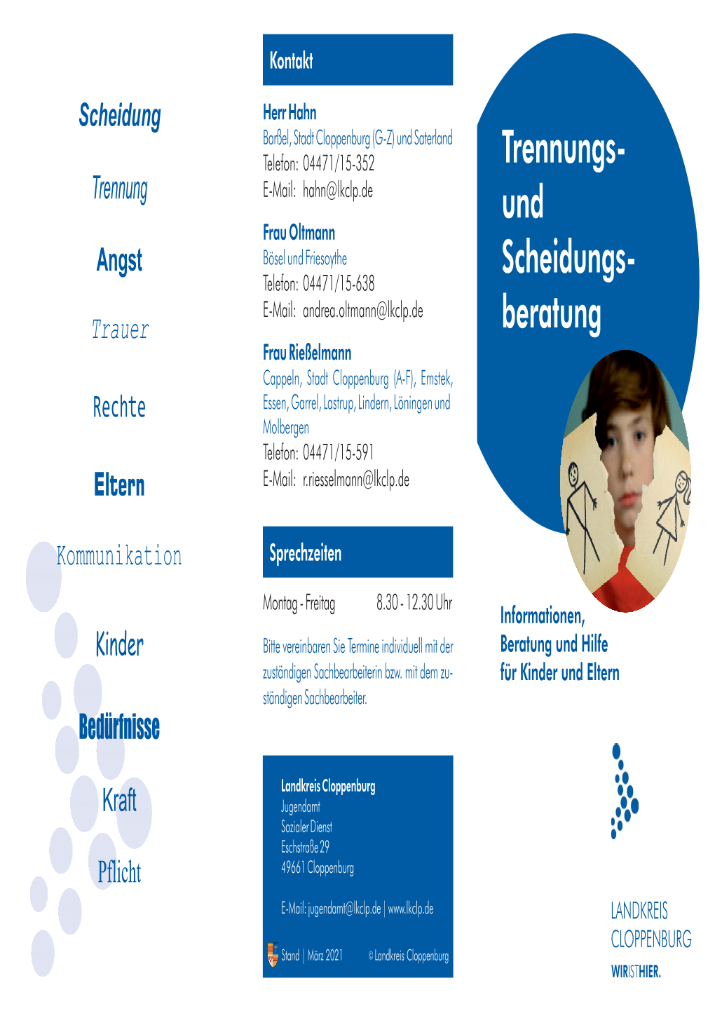 Flyer Trennungs- Und Scheidungsberatung