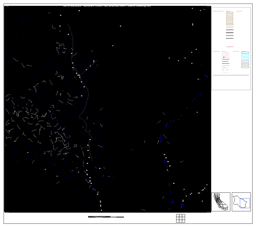 CENSUS TRACT REFERENCE MAP: Marin County, CA 122.21293W