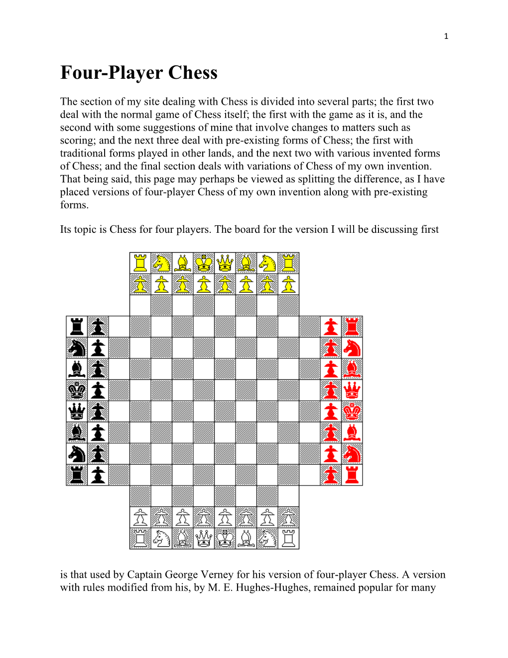 Four-Player Chess