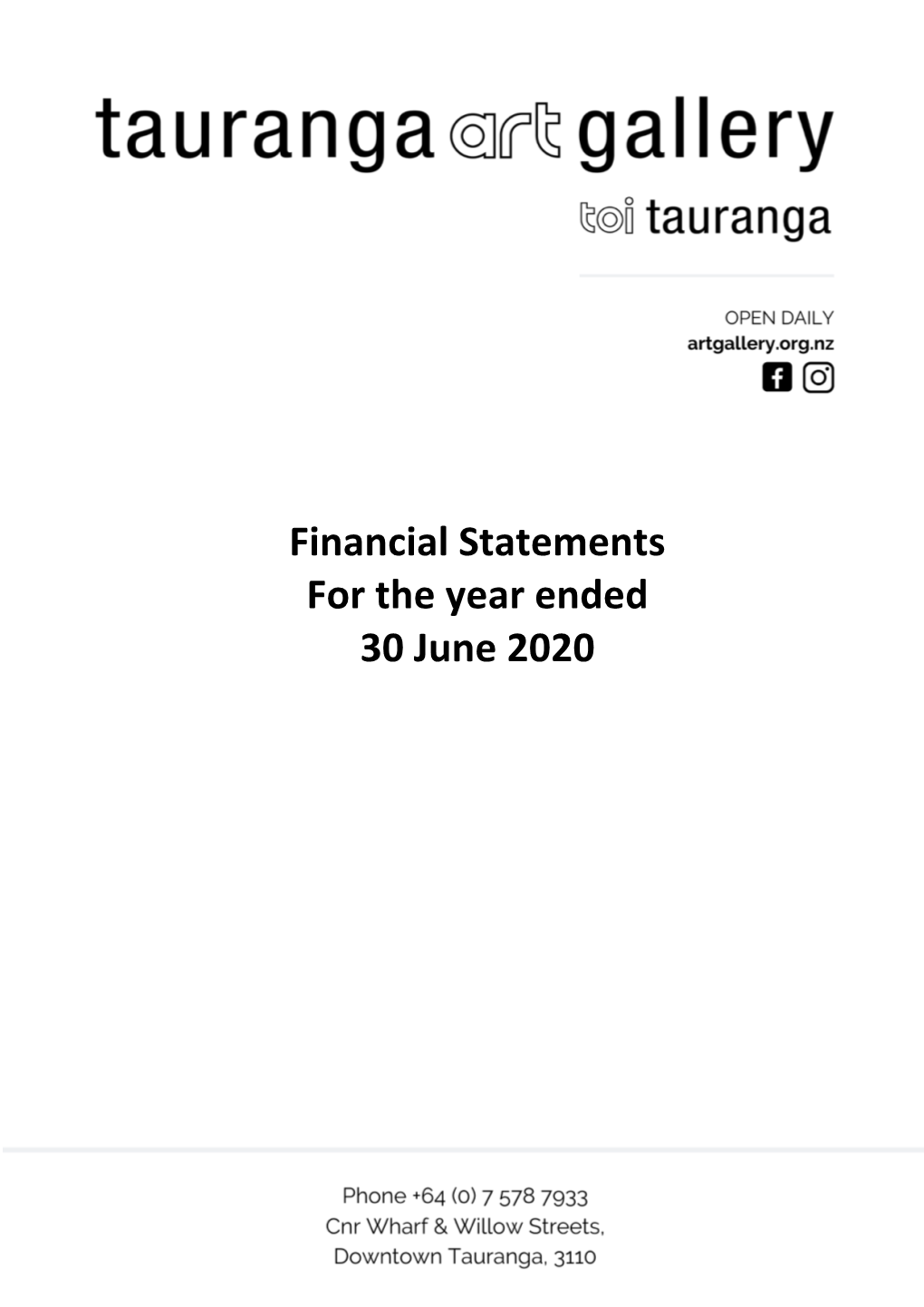 TAG Financial Statements YE 30June2020