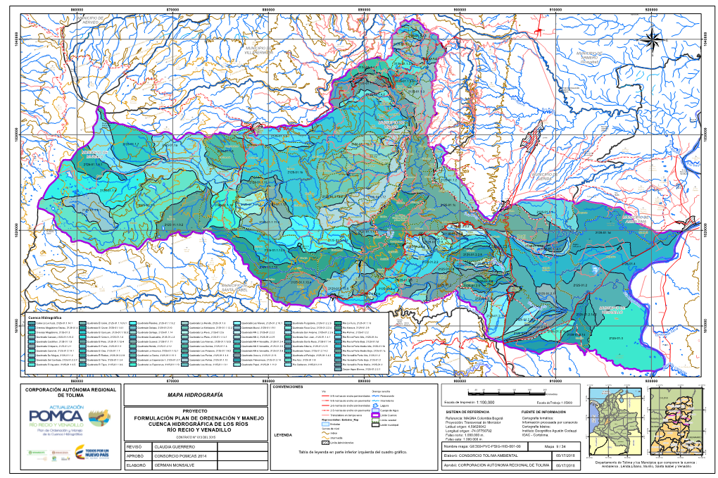 Mapa Hidrografía 0 0