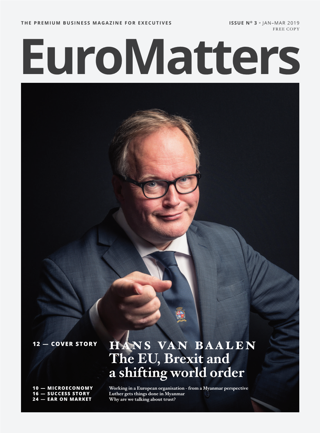 Hans Van Baalen the EU, Brexit and a Shifting World Order