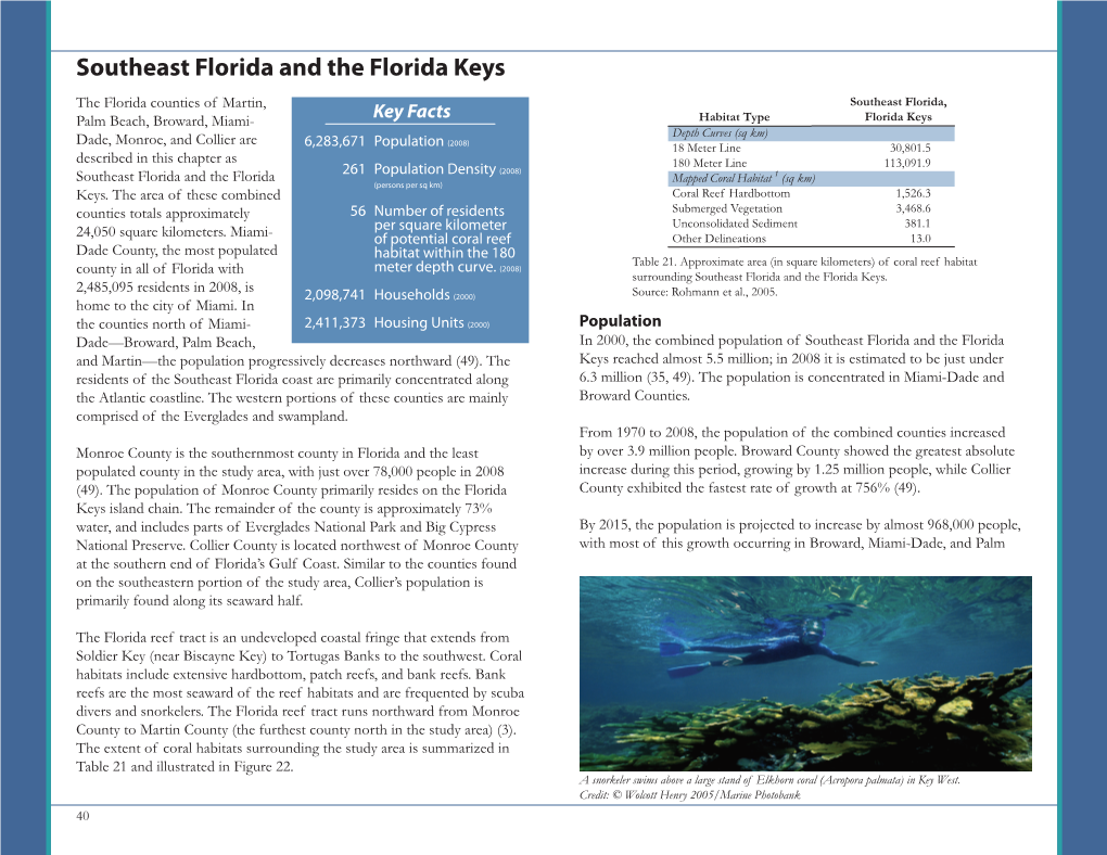 Southeast Florida and the Florida Keys