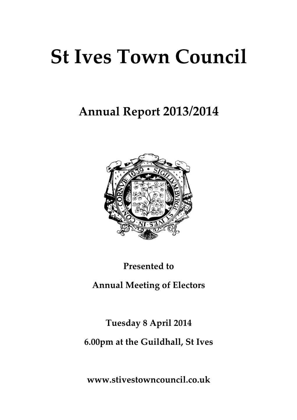 Annual Report 2013/2014