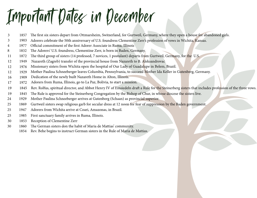 December Calendar