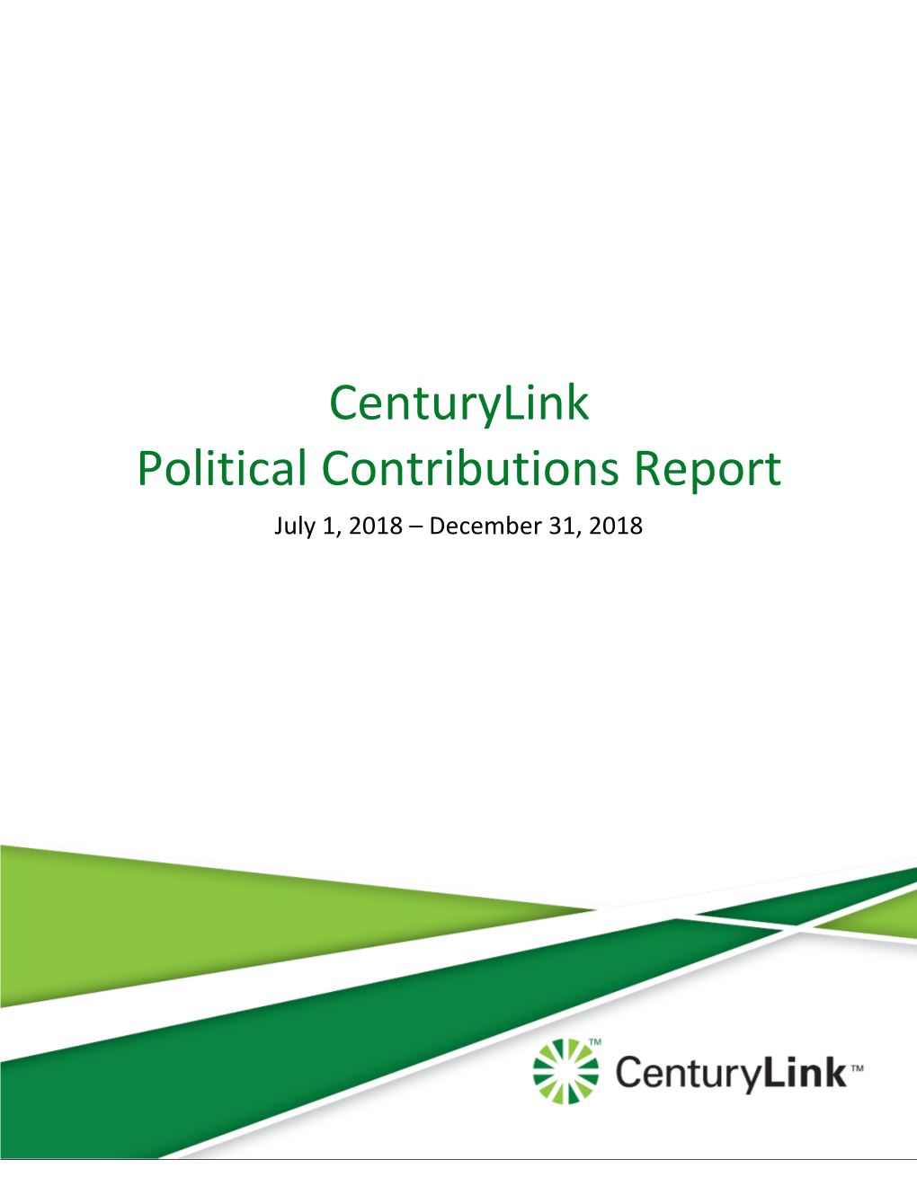 Corporate Political Contribution and Employee PAC Contribution Reports