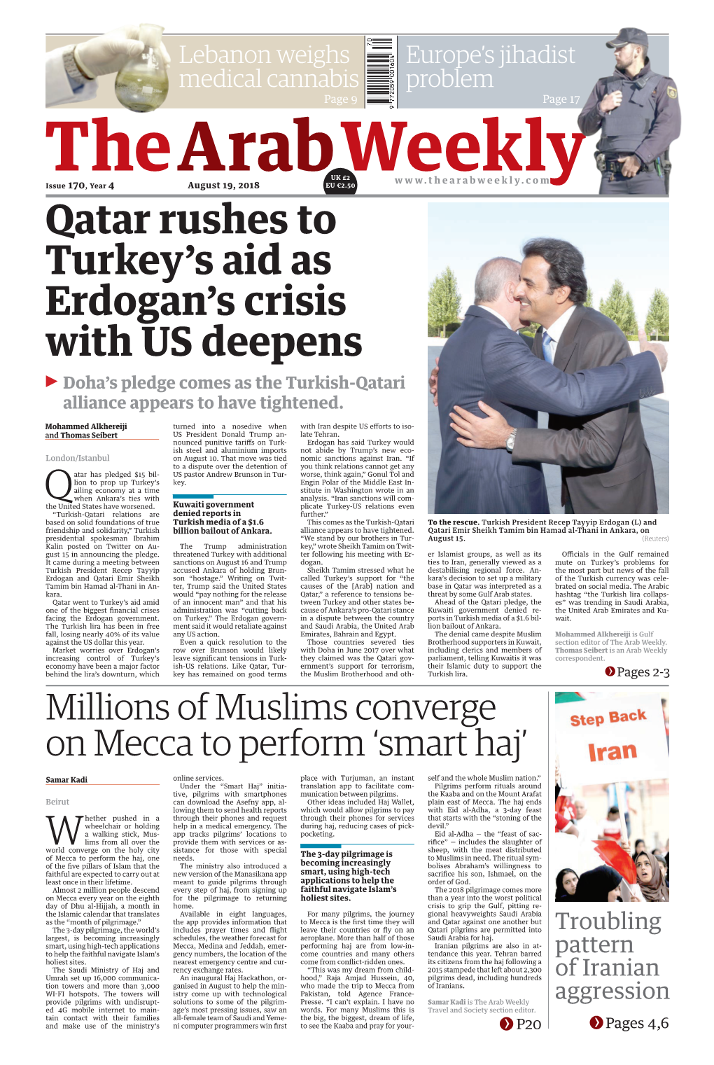 Qatar Rushes to Turkey's Aid As Erdogan's Crisis with US Deepens