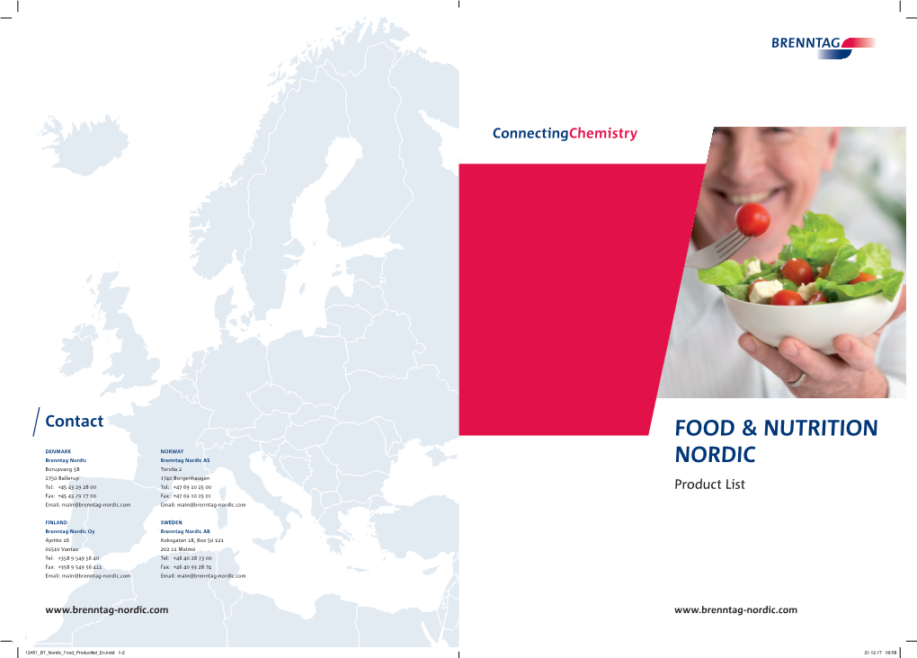 Food & Nutrition Nordic