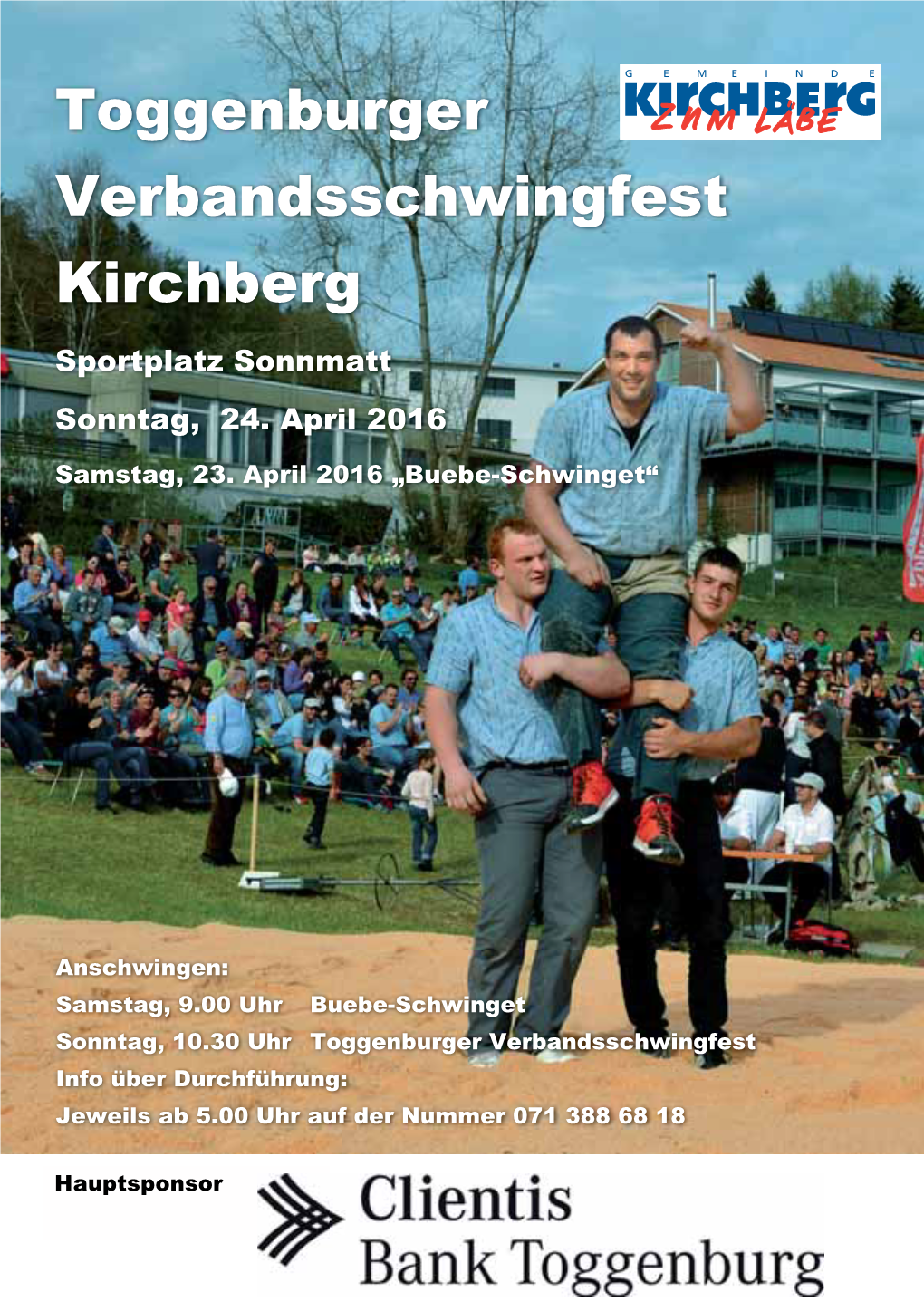 Toggenburger Verbandsschwingfest Kirchberg
