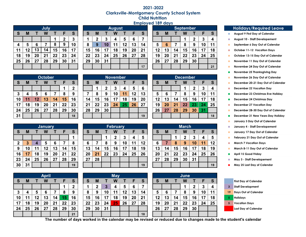 2016 Yearly Calendar