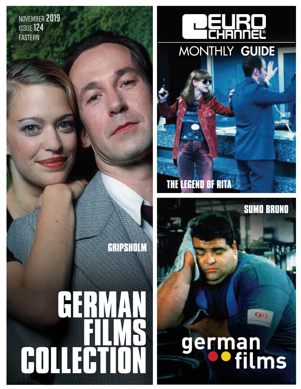 German Films Collection EUROCHANNEL GUIDE NOVEMBER 2019 1 Germanfilmseurochannel2019.Qxp 119X152 17.10.19 09:45 Seite 1