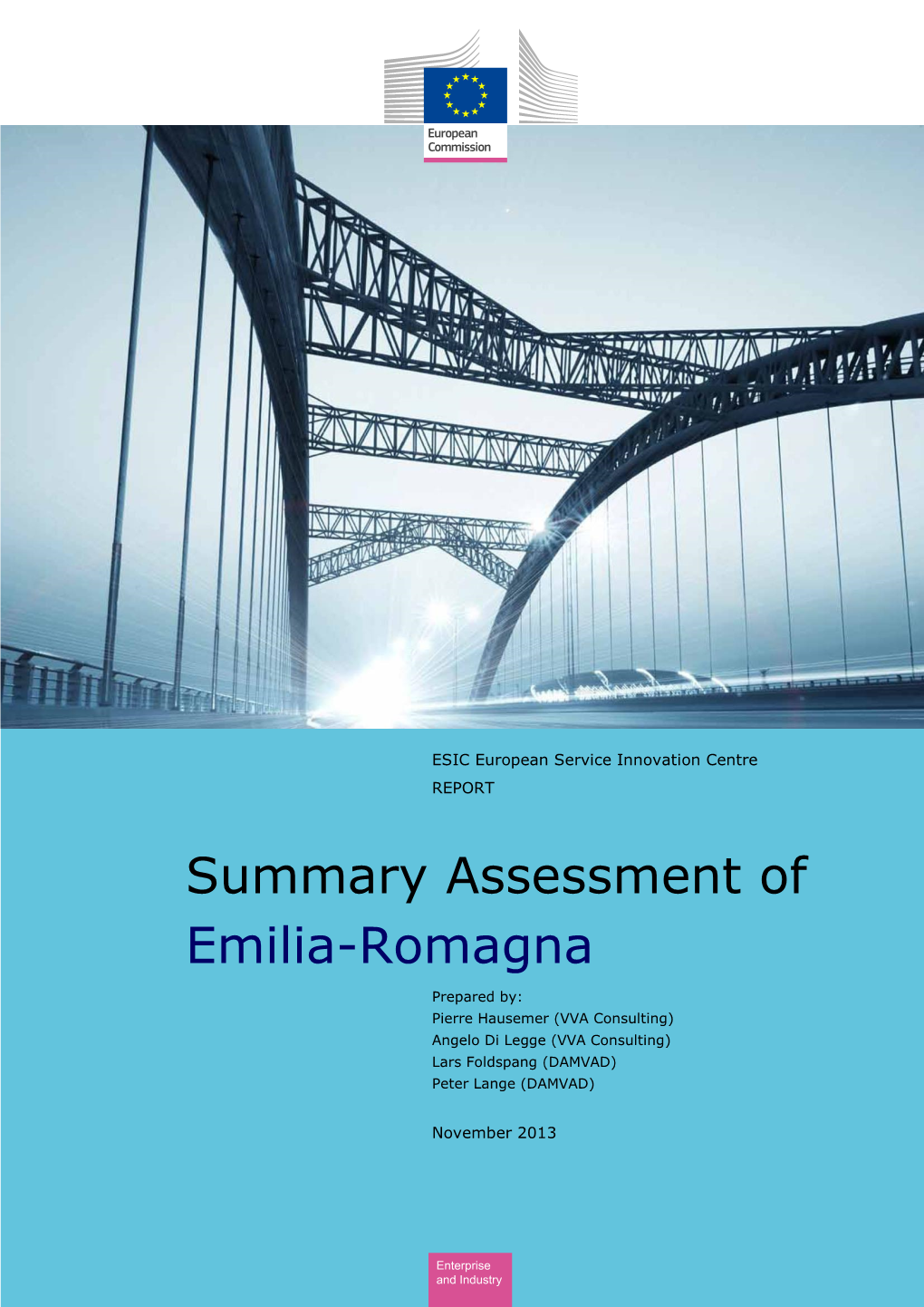 Summary Assessment of Emilia-Romagna