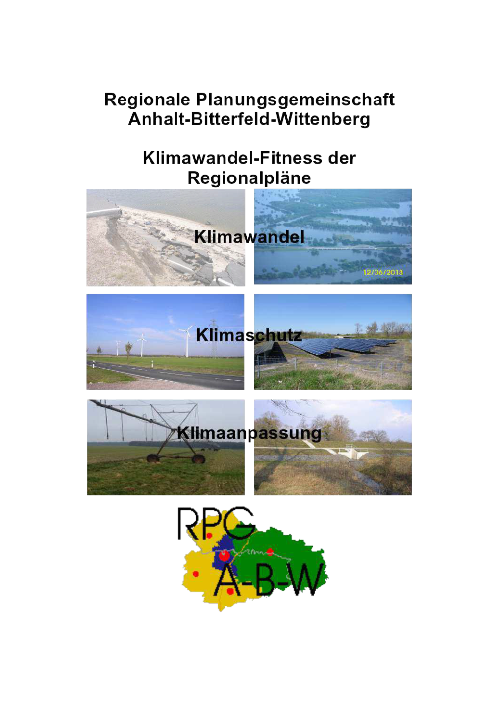 Klimawandelfitness Der Regionalpläne