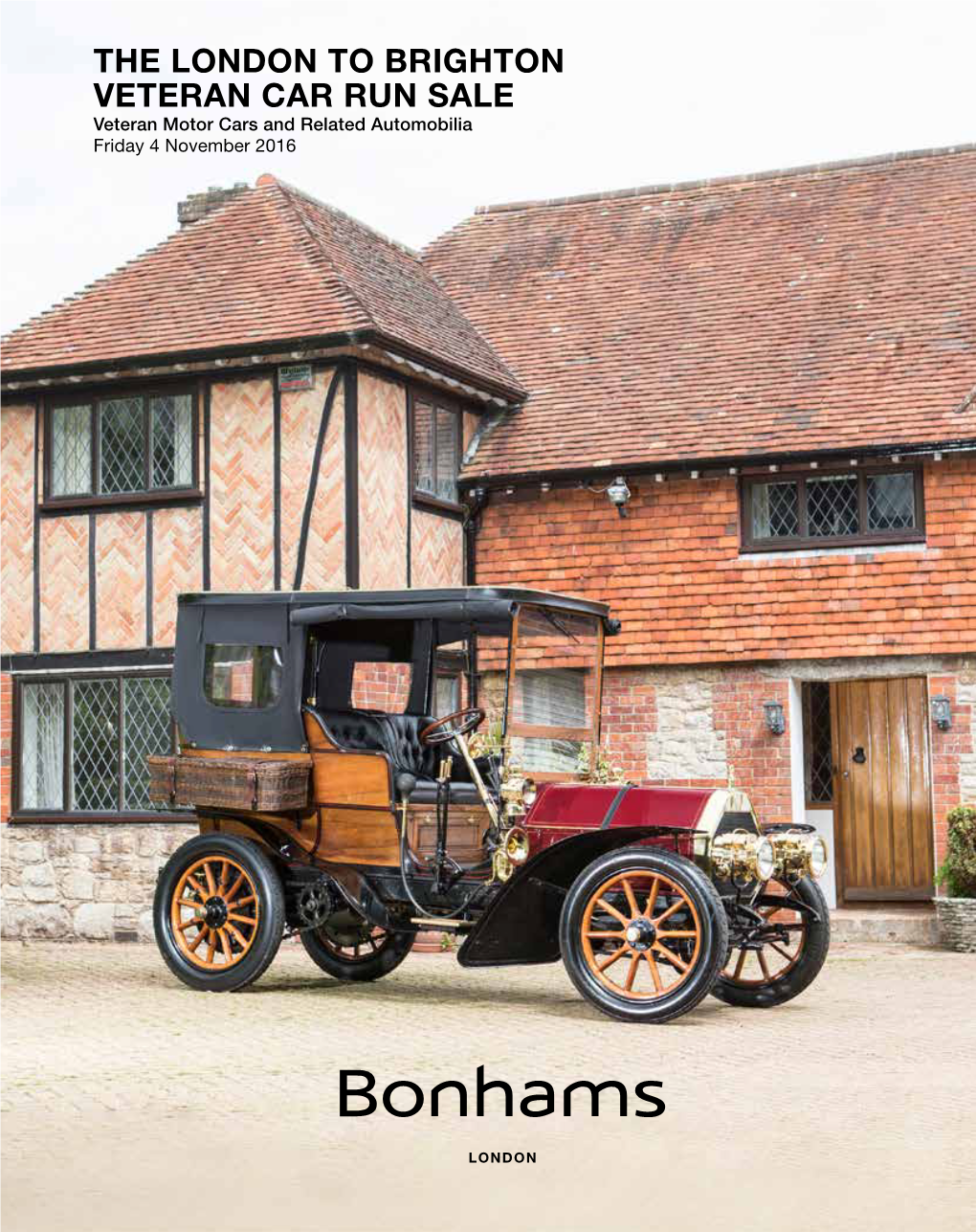 The London to Brighton Veteran Car Run Sale