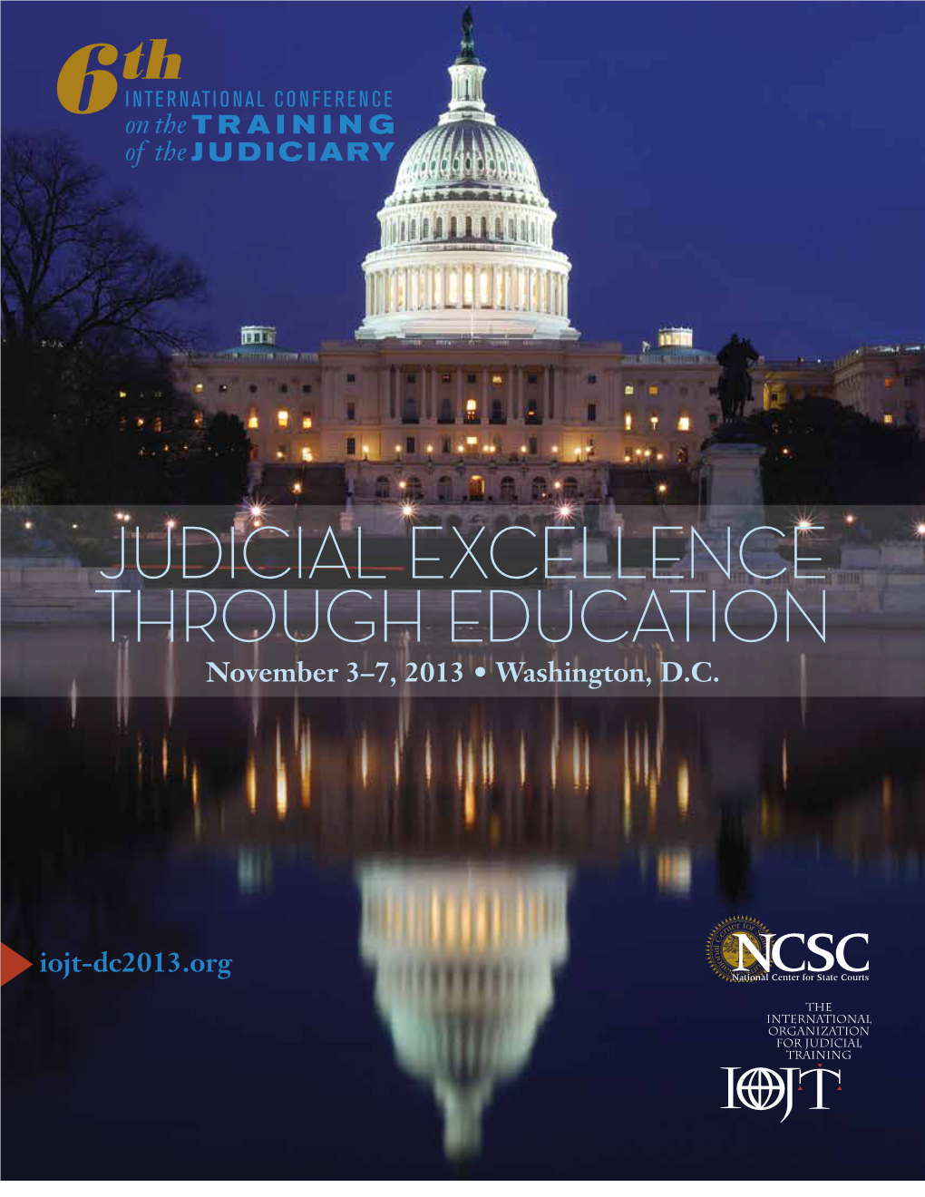 6Th International Conferece on the Training of the Judiciary Program