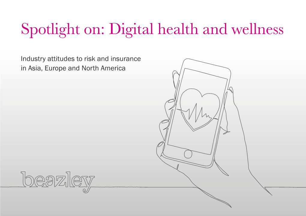 Digital Health and Wellness