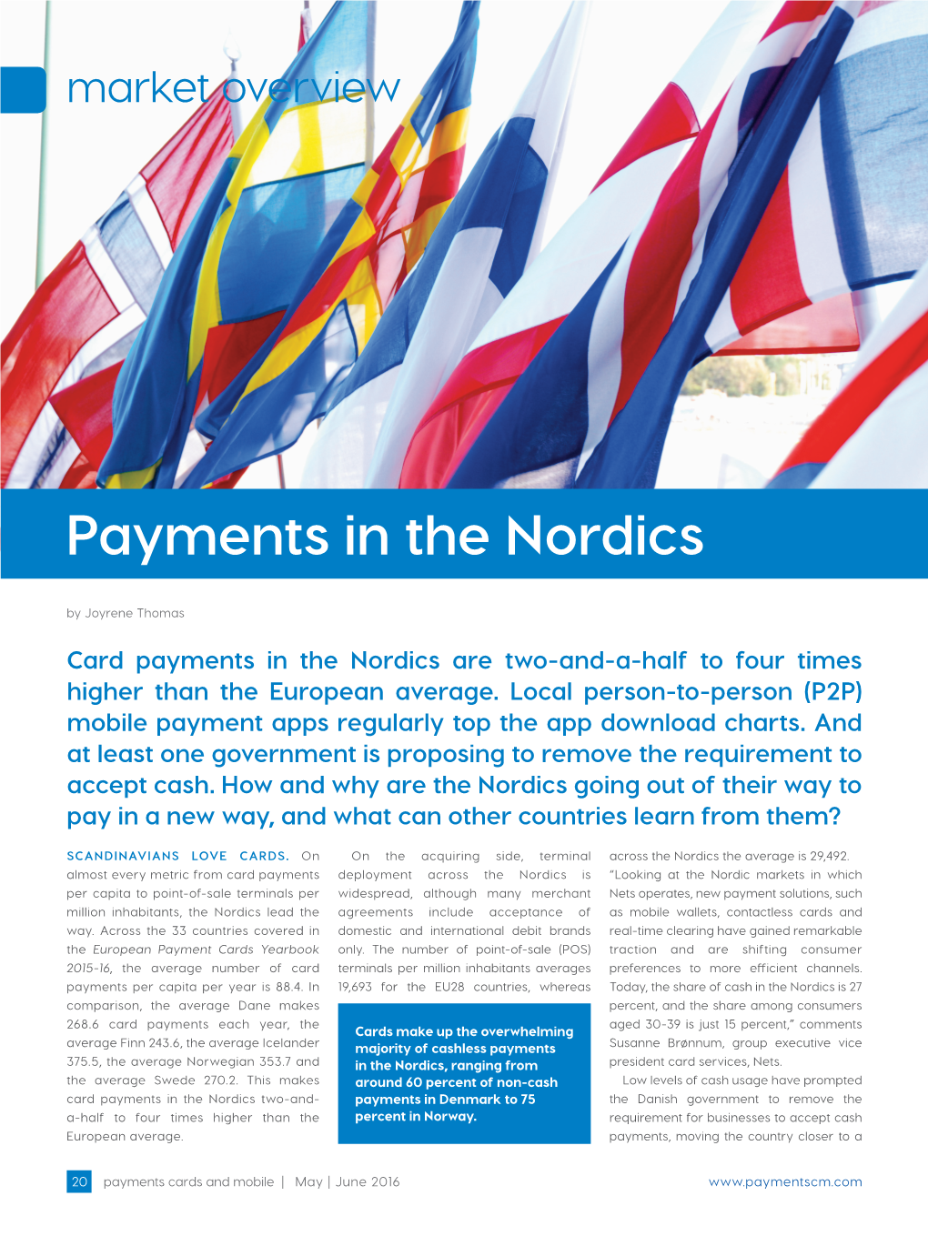 Payments in the Nordics