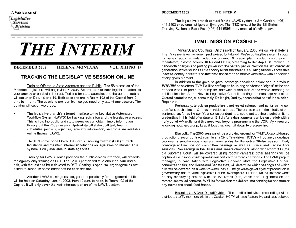 The Interim 2