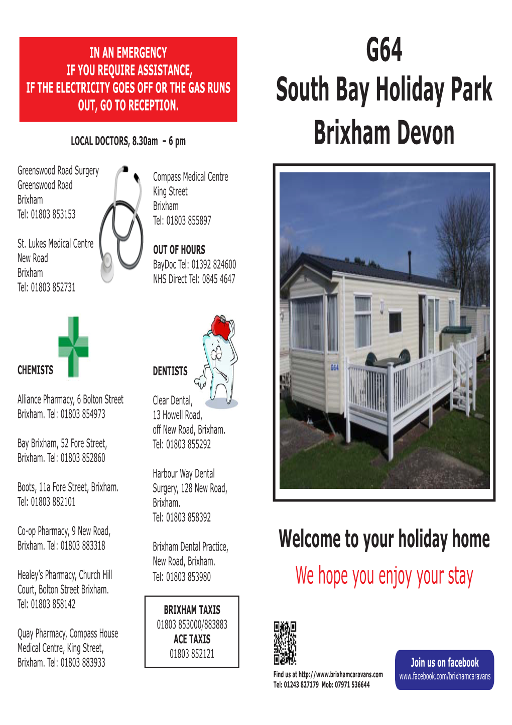 G64 South Bay Holiday Park Brixham Devon