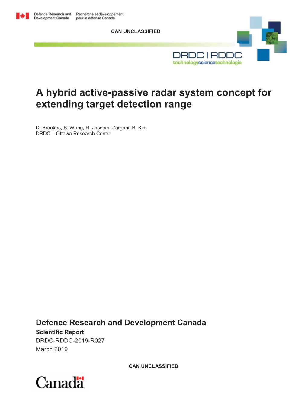 A Hybrid Active-Passive Radar System Concept for Extending Target Detection Range