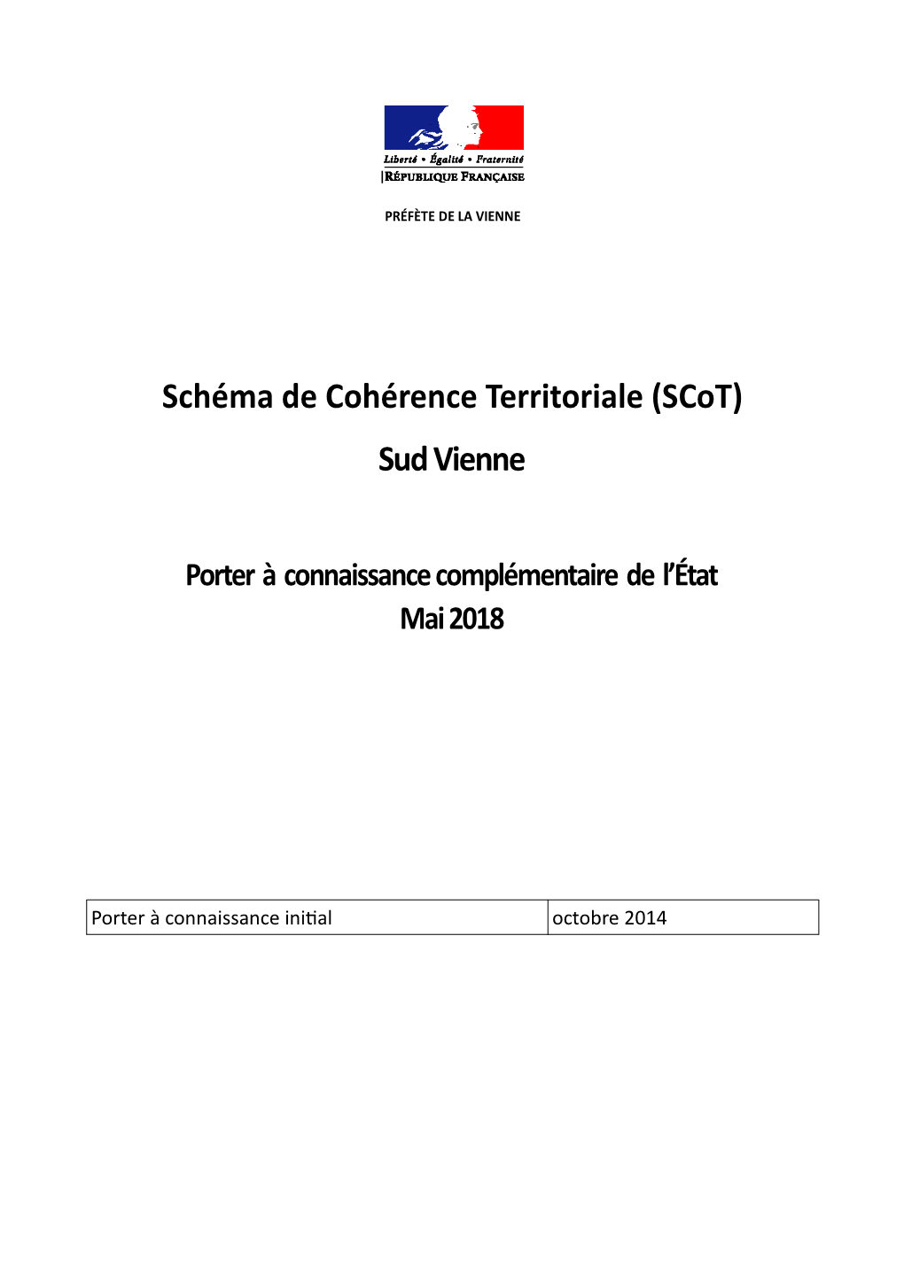 Schéma De Cohérence Territoriale (Scot) Sud Vienne