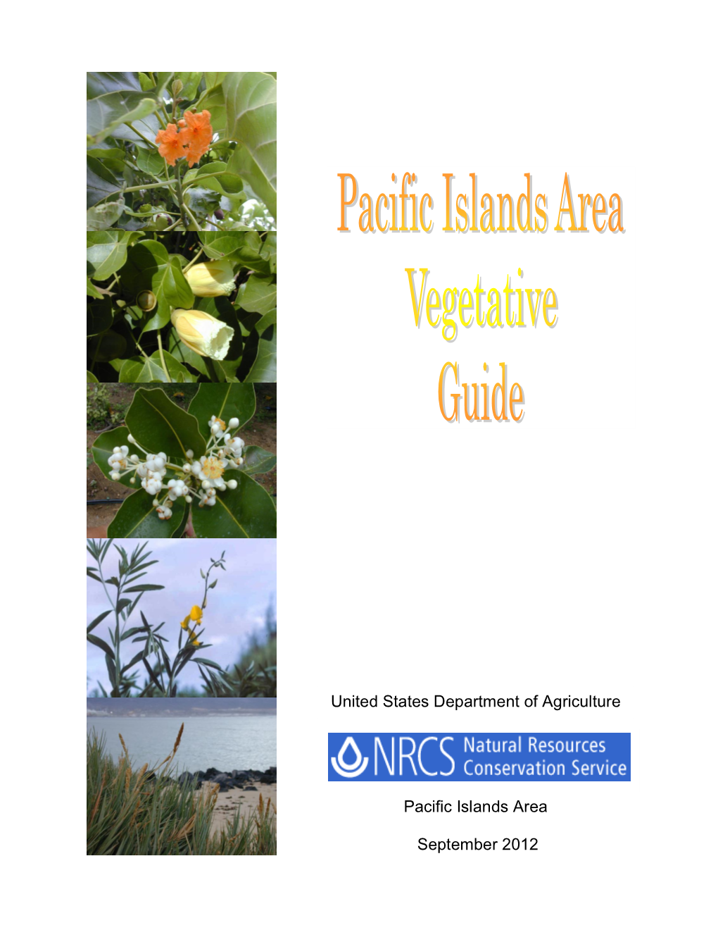 Pacific Islands Area September 2012 United States Department Of