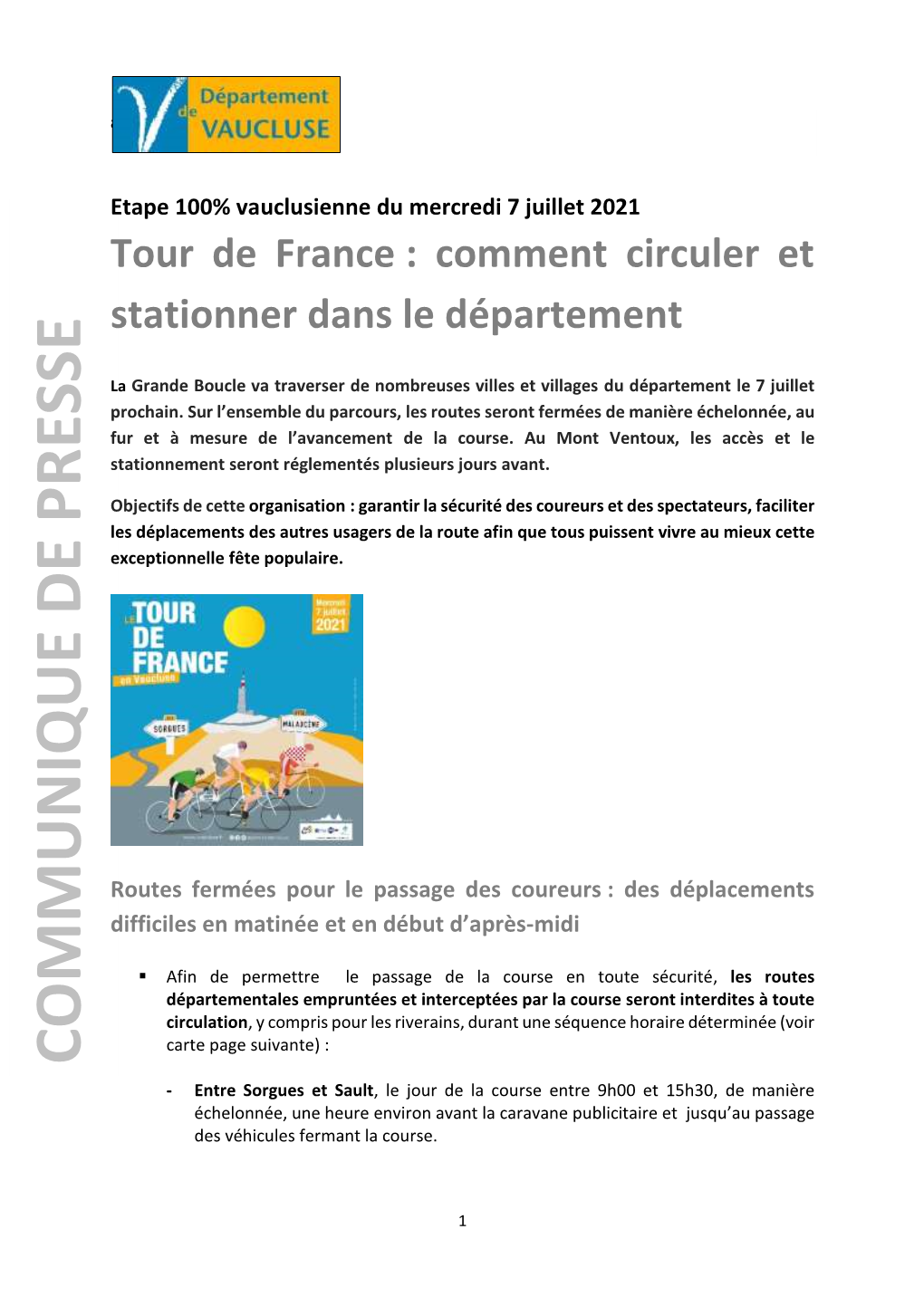 Tour De France : Comment Circuler Et