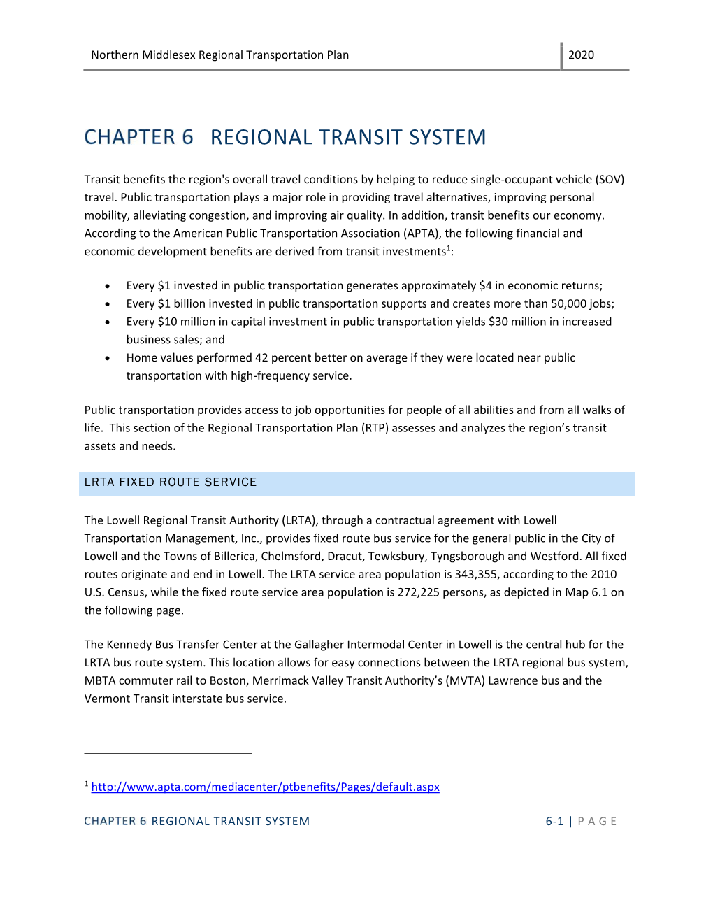 Regional Transit System