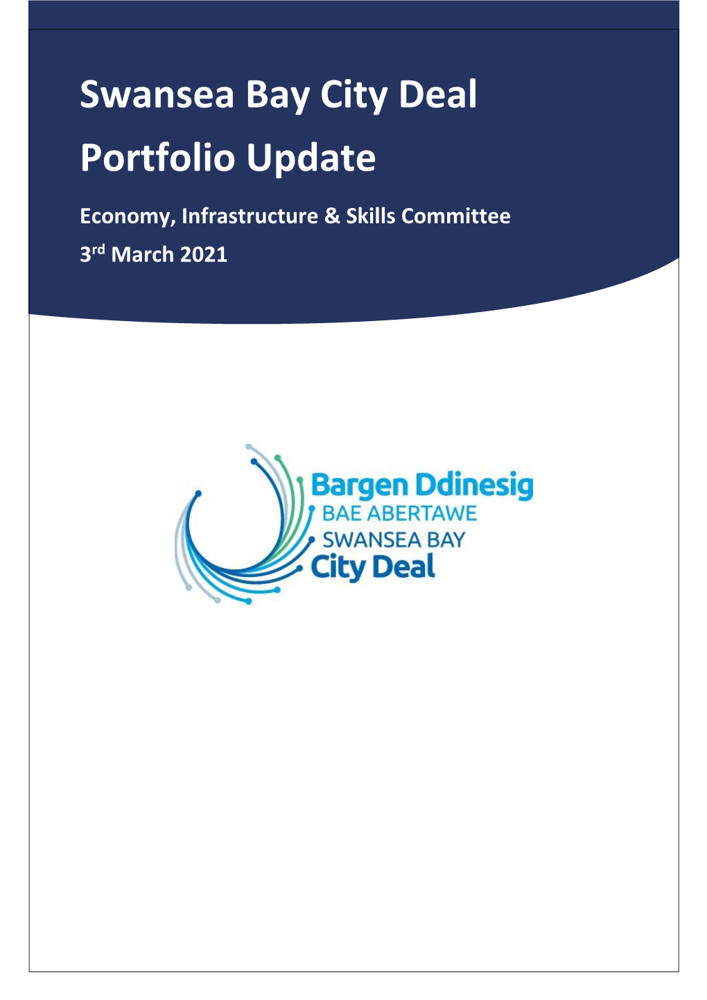 Swansea Bay City Deal Portfolio Update