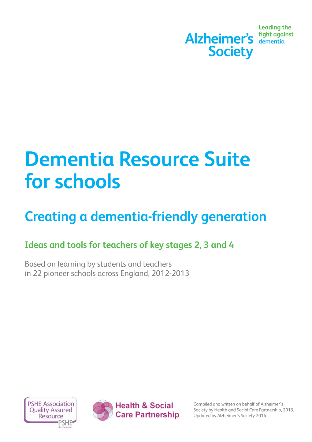 Dementia Resource Suite for Schools