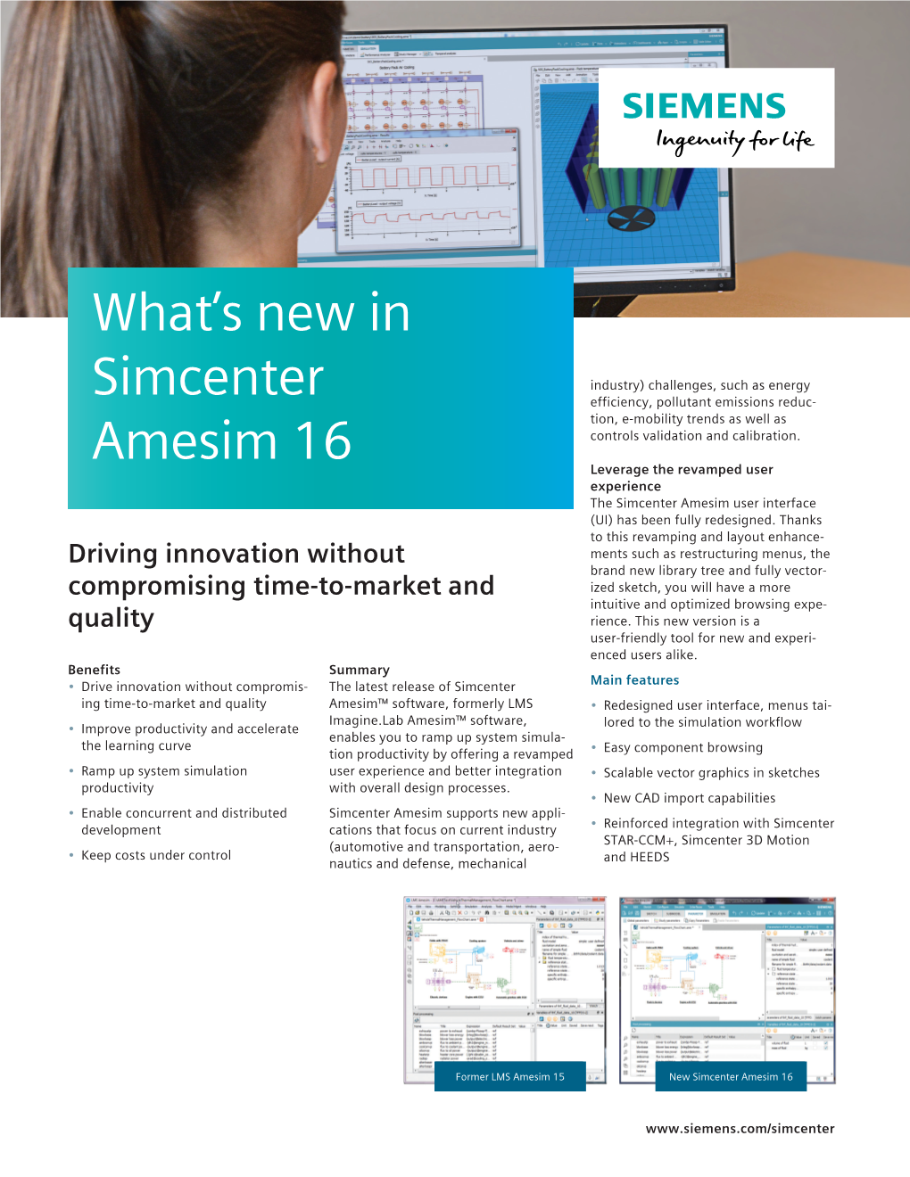 What's New in Simcenter Amesim 16