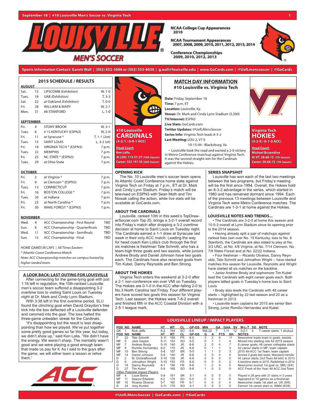 2015 Game Notes.Indd