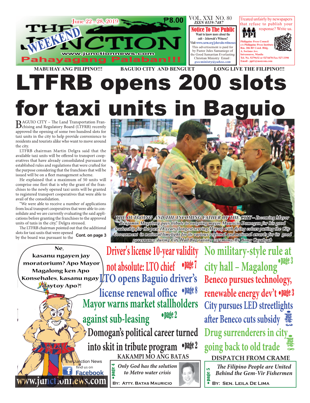 LTFRB Opens 200 Slots for Taxi Units in Baguio